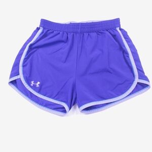 Under Armour Women's Vibrant Purple Athletic Shorts Size Loose Medium